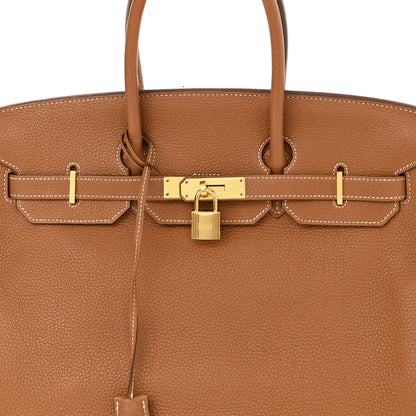 Hermes Togo Birkin 35 Gold 8 of 20