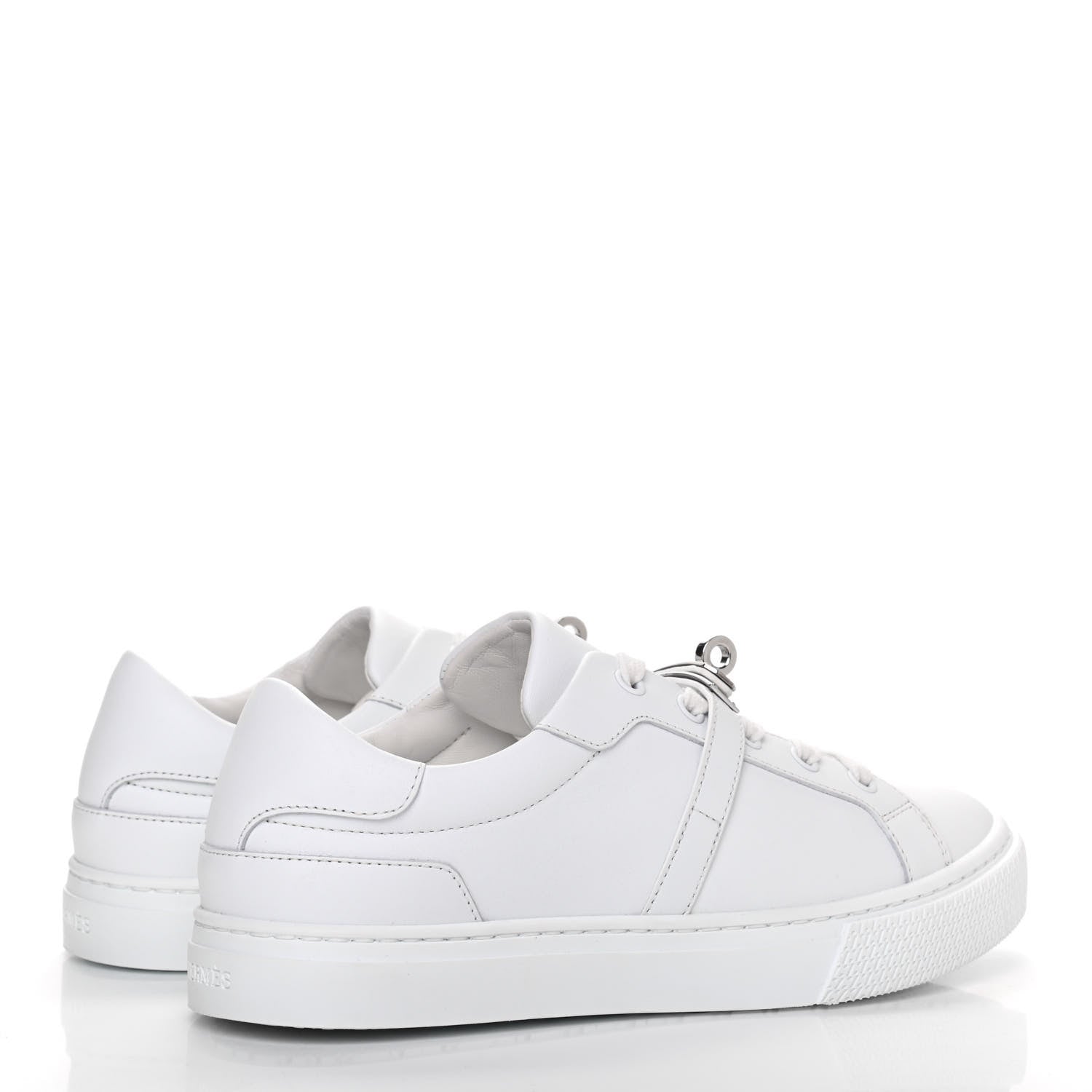 Hermes Calfskin Day Sneakers 36 White 4 of 10