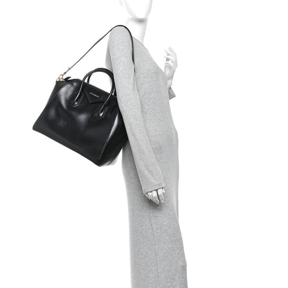 Givenchy Shiny Lord Calfskin Medium Antigona Black 2 of 14