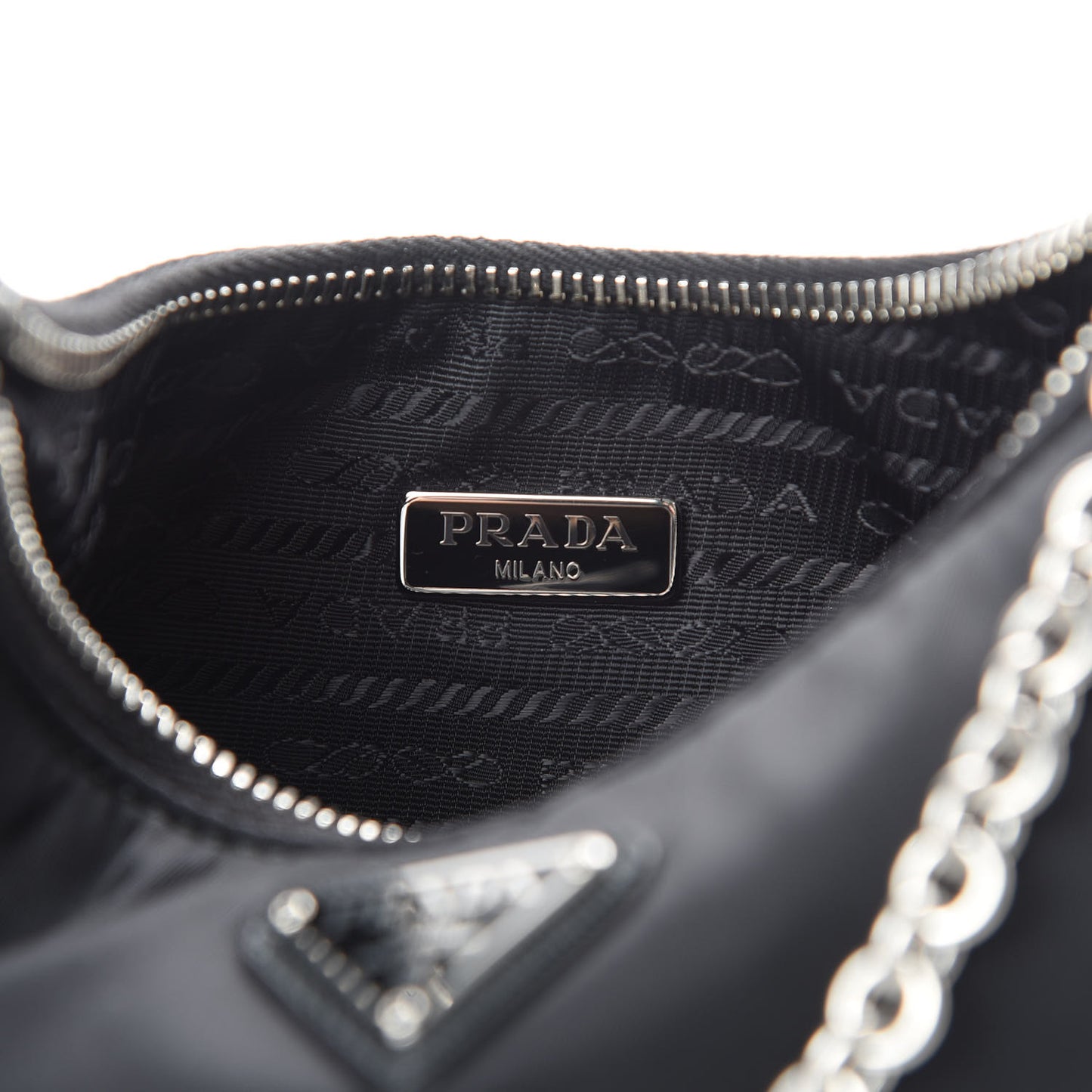 Nylon Re-Edition 2005 Shoulder Bag Black