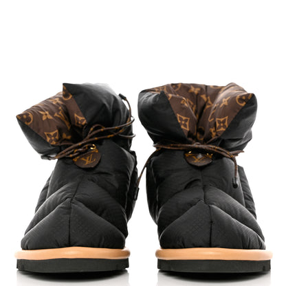 Louis Vuitton Nylon Monogram Pillow Comfort Ankle Boot 40 Black 2 of 10