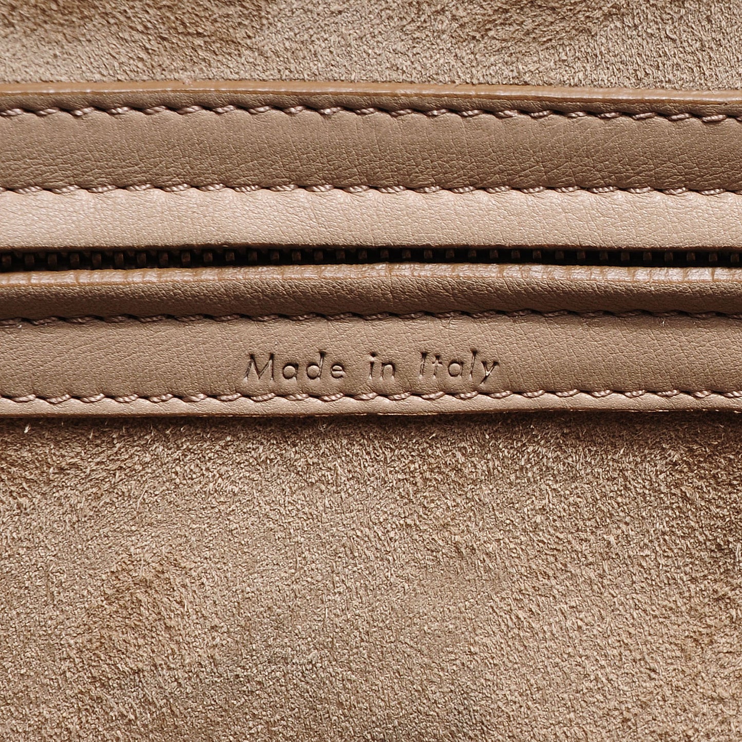 Supple Calfskin Medium Phantom Luggage Beige