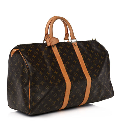 Louis Vuitton Monogram Keepall 45 3 of 15