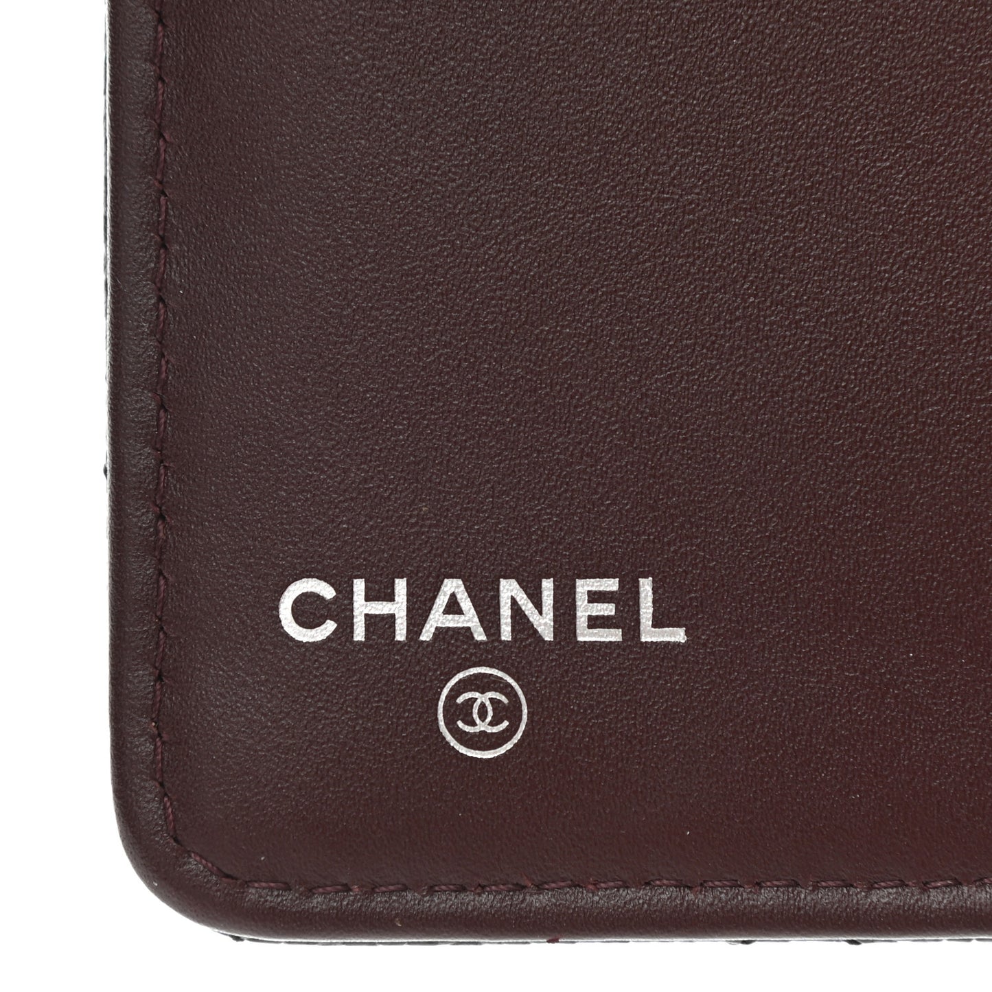 Caviar Quilted Yen Wallet Black