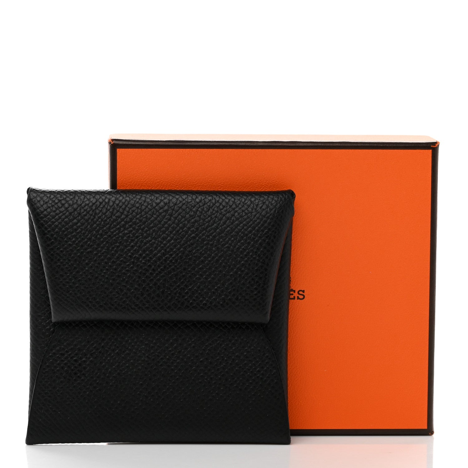 Hermes Epsom Bastia Coin Purse Black 6 of 6