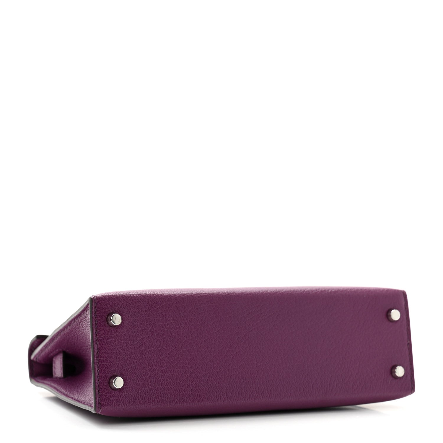 Hermes Chevre Mysore Mini Kelly Sellier 20 Violet 4 of 11