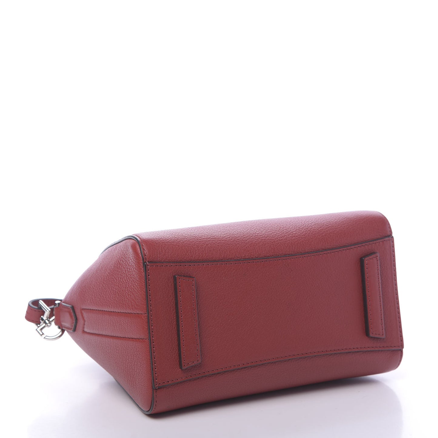 Sugar Goatskin Mini Antigona Dark Red