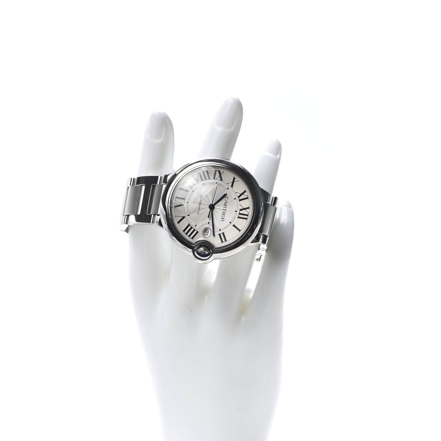 Cartier Stainless Steel 42mm Ballon Bleu De Automatic Watch 2 of 7