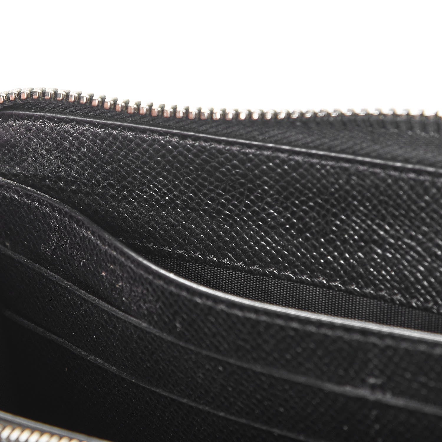 Givenchy Textured Coated Canvas 17 Print Travel Zipped Wallet Black 7 of 15