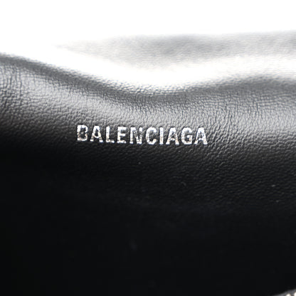 Balenciaga Crushed Velvet Quilted Medium Crush Chain Bag Black 6 of 9