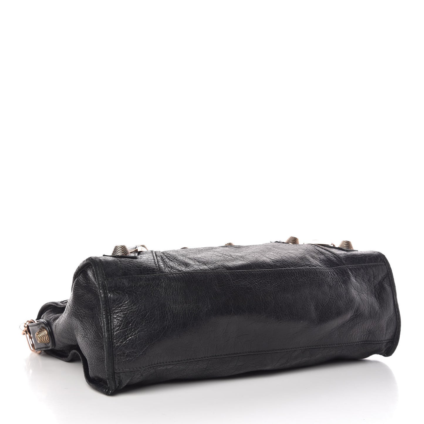 Agneau Giant 21 Rose Gold Hardware City Black