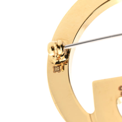 Gucci Metal Enamel Blondie Brooch New Ivoire 4 of 5
