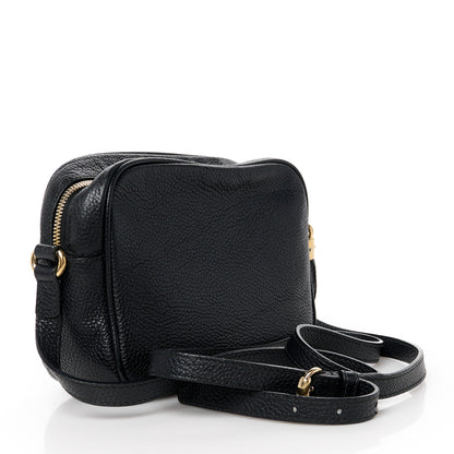 Gucci Pebbled Calfskin Small Soho Disco Bag Black 3 of 14