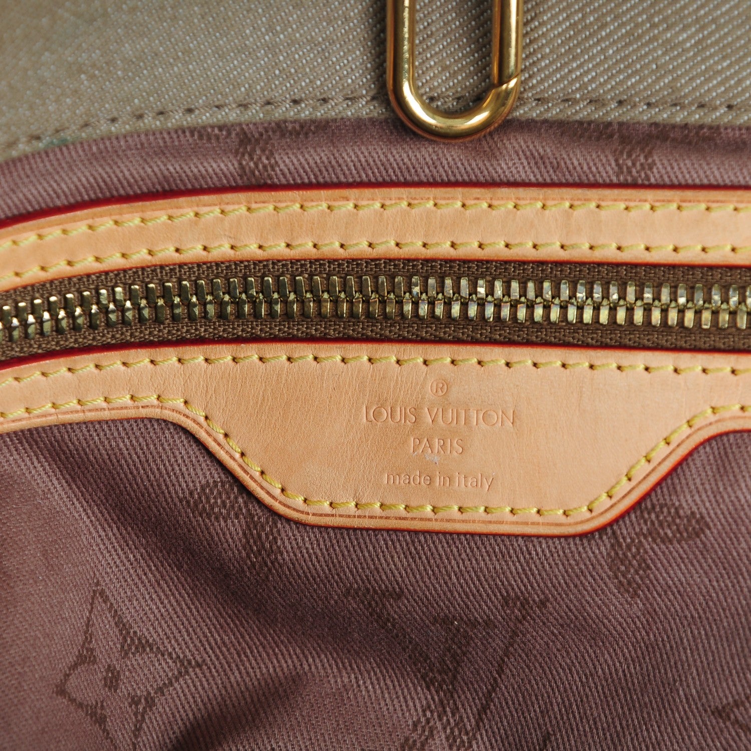 Louis Vuitton Denim Articles de Voyage Cabas Argile 5 of 6