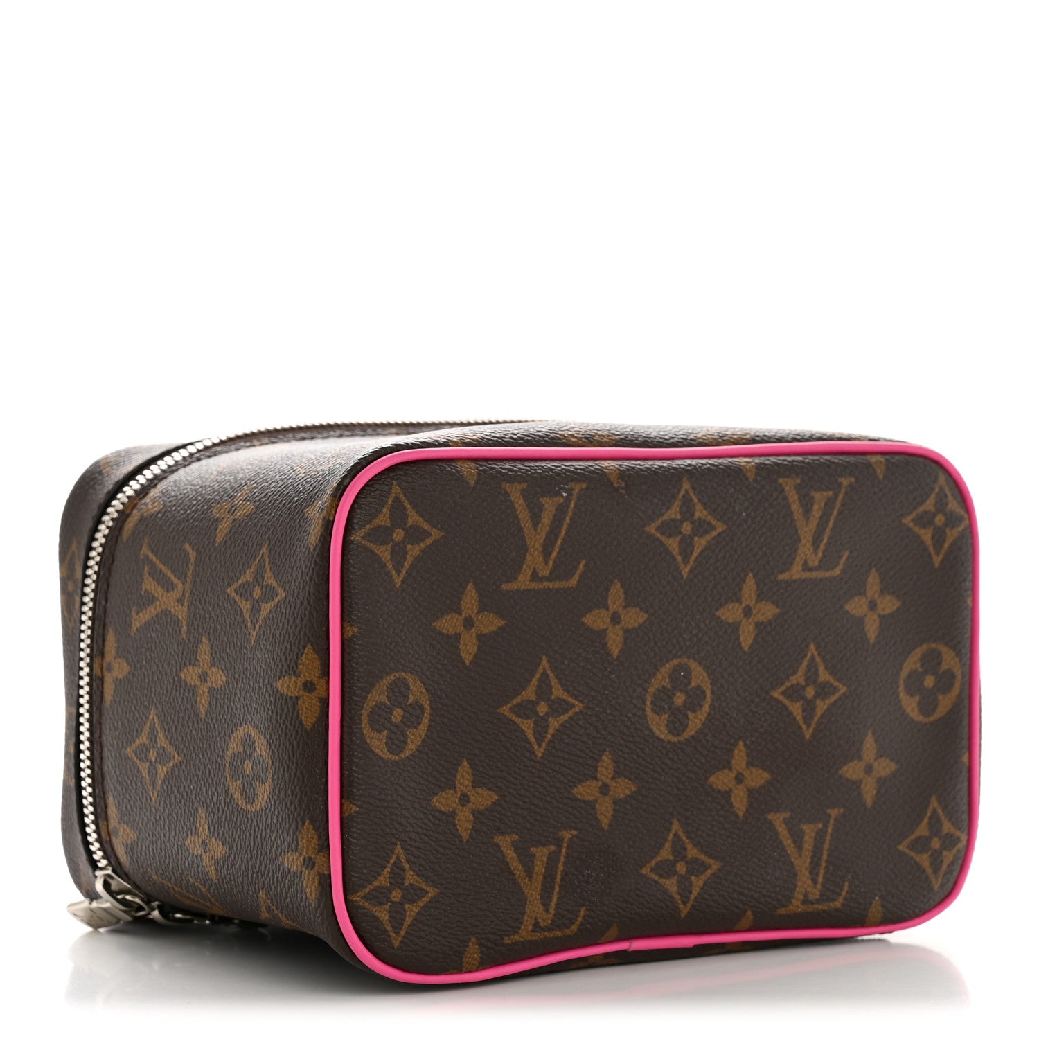 Louis Vuitton Monogram Macassar Nice Mini Fuchsia 4 of 8