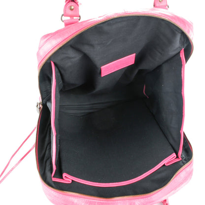 Balenciaga Agneau Classic Hardware Briefcase Tote Pivoine 6 of 8