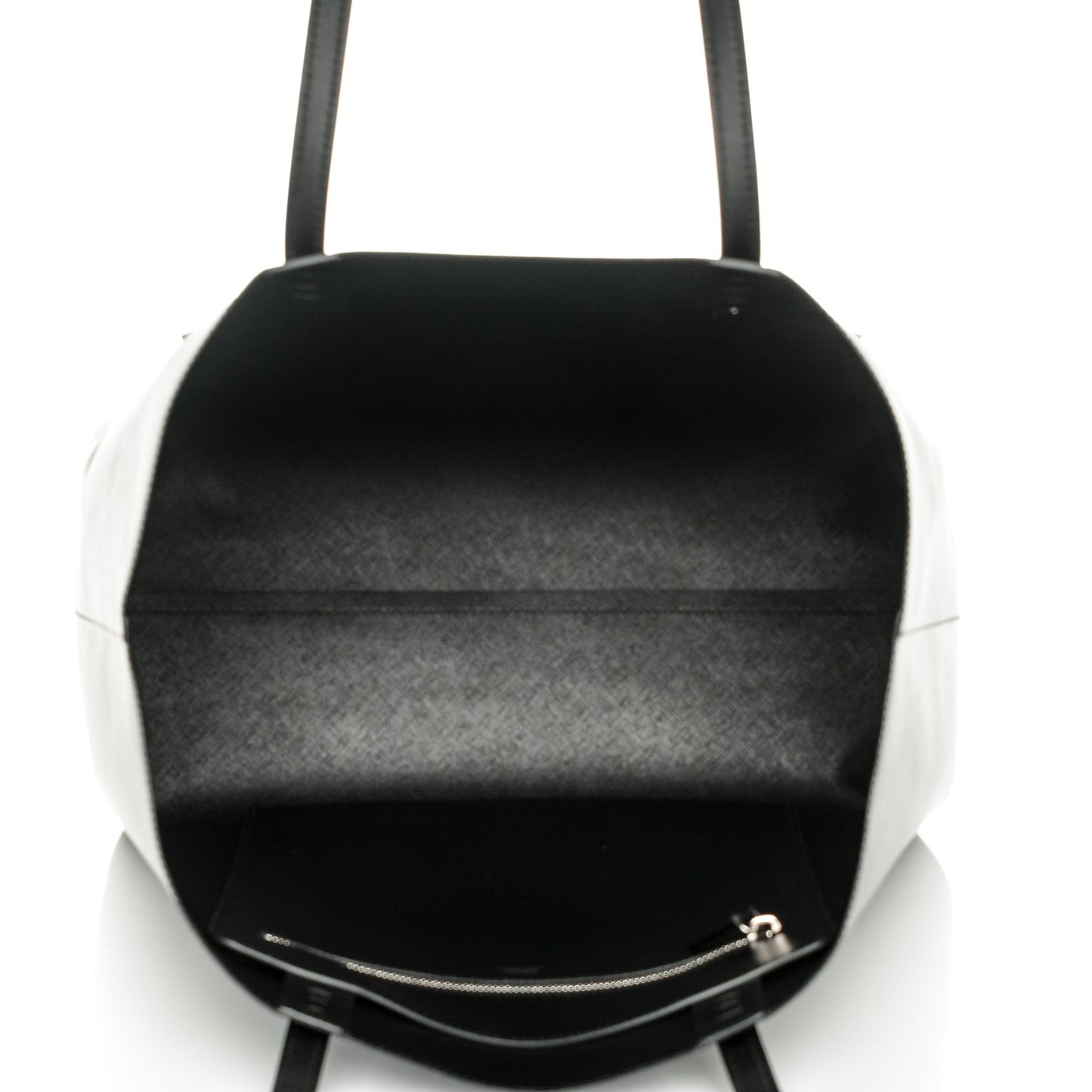 Vitello Ginevra Elaphe Monster Eyes Shopping Tote Black Naturale