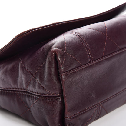 Chanel Lambskin Quilted Large Soft Touch Flap Burgundy 8 of 17