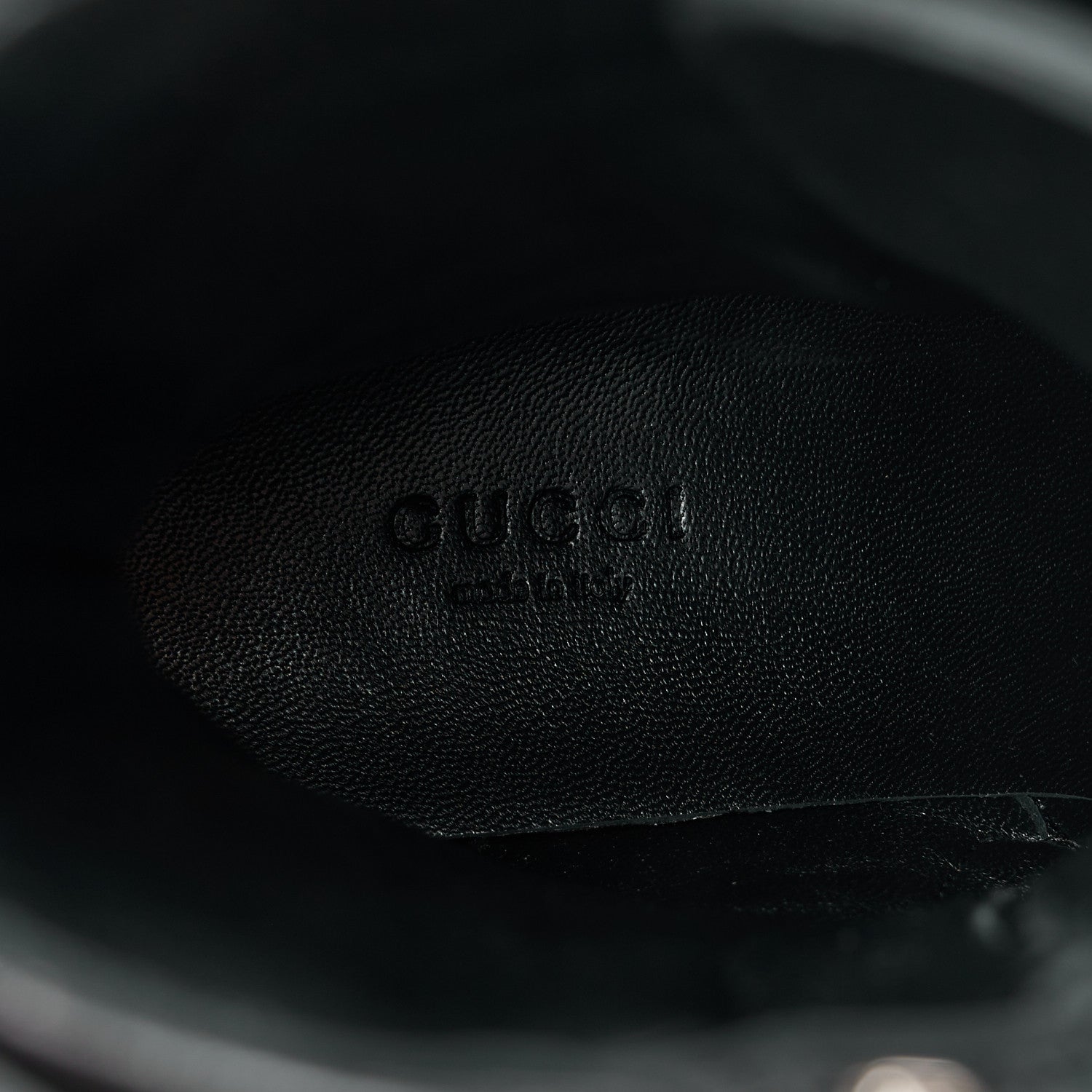 Gucci Nappa Frances GG Matelasse Platform Combat Boots 40 Black 8 of 10