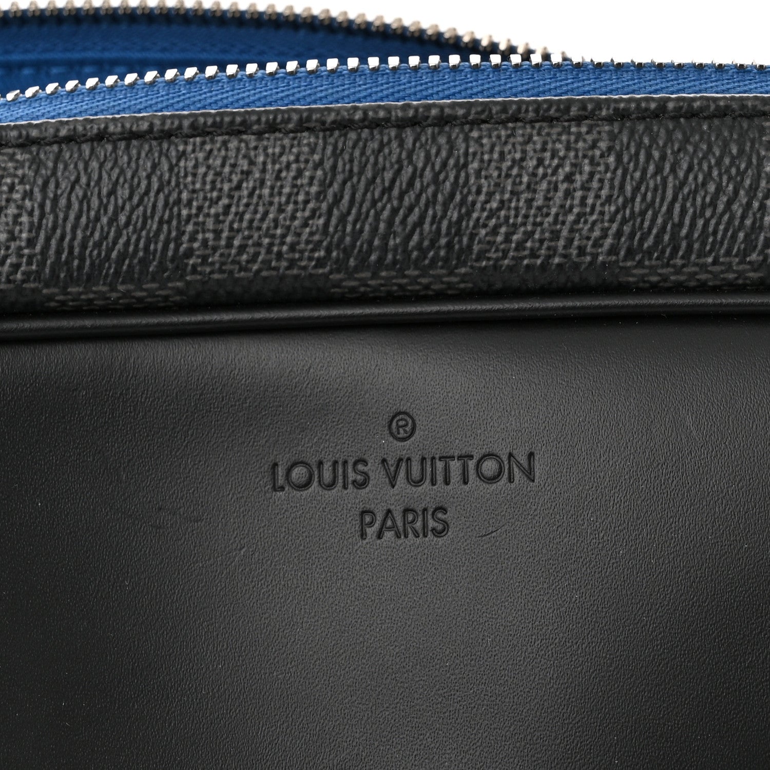 Louis Vuitton Damier Graphite Dayton Reporter PM Blue 8 of 11