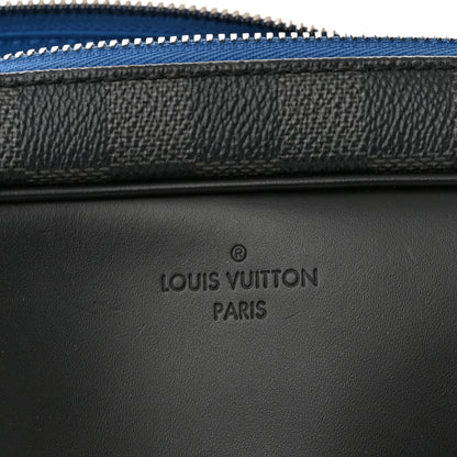 Louis Vuitton Damier Graphite Dayton Reporter PM Blue 8 of 11