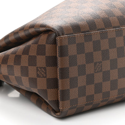 Louis Vuitton Damier Ebene Odeon Tote MM Black 7 of 8