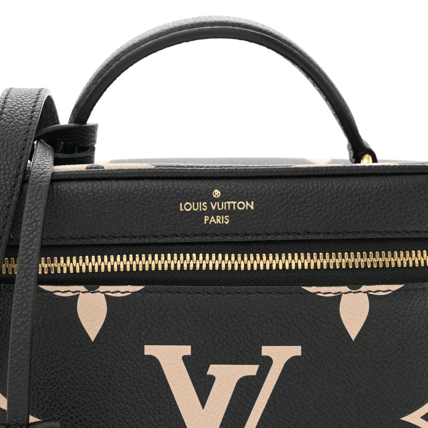 Louis Vuitton Empreinte Monogram Giant Vanity PM Black Beige 7 of 9