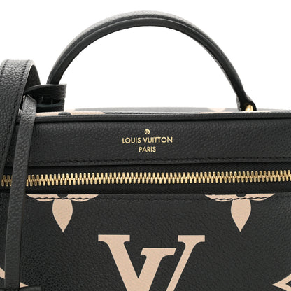 Louis Vuitton Empreinte Monogram Giant Vanity PM Black Beige 7 of 9