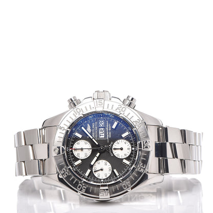 Breitling Stainless Steel 42mm Chrono Superocean Automatic Watch Blue A13340 3 of 6