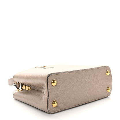 Louis Vuitton Taurillon Capucines BB Galet 4 of 9