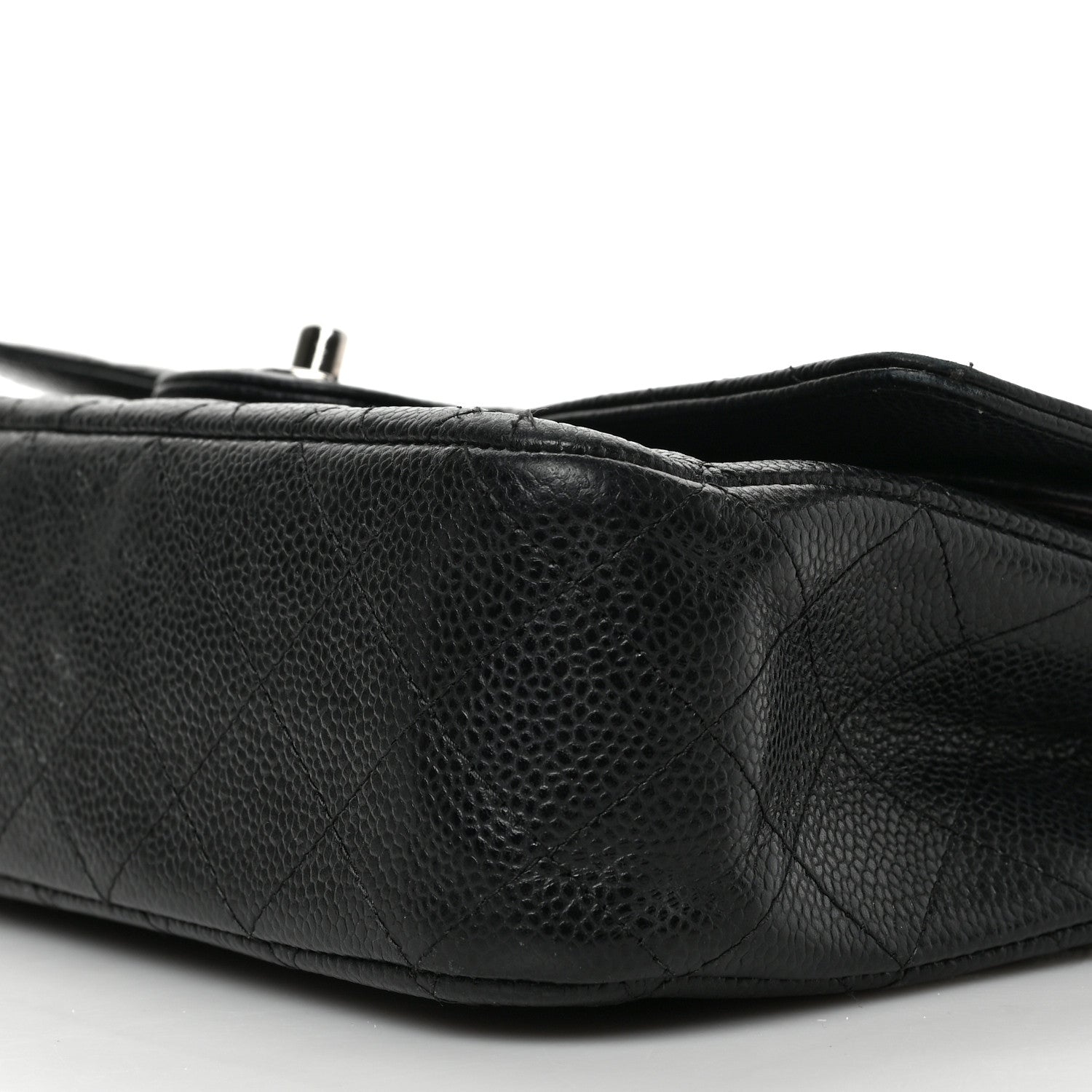 Chanel Caviar Quilted Medium Double Flap Black 9 of 9