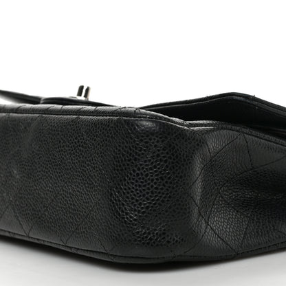Chanel Caviar Quilted Medium Double Flap Black 9 of 9