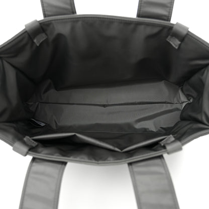 Chloe Recycled Nylon Medium Woody Ribbon Tote Elephant Grey 5 of 10