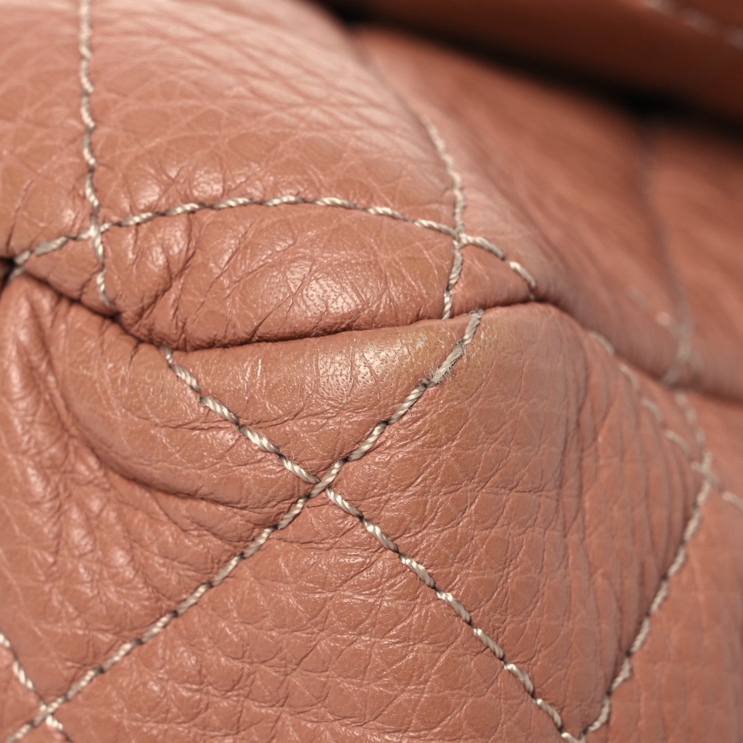 Chanel Calfskin Quilted XXL Travel Flap Bag Camel 12 of 13