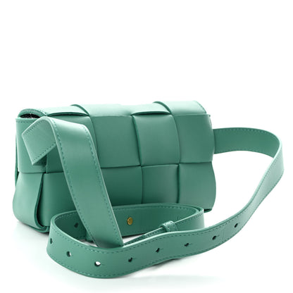 Bottega Veneta Nappa Maxi Intreccio The Belt Cassette Bag Mermaid 3 of 9