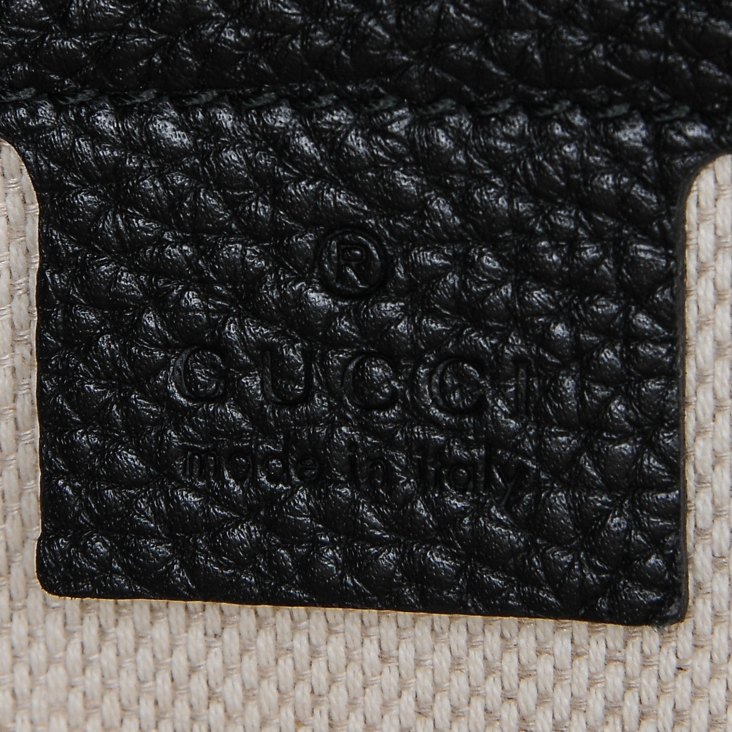 Gucci Pebbled Calfskin Medium Soho Chain Shoulder Bag Black 6 of 6