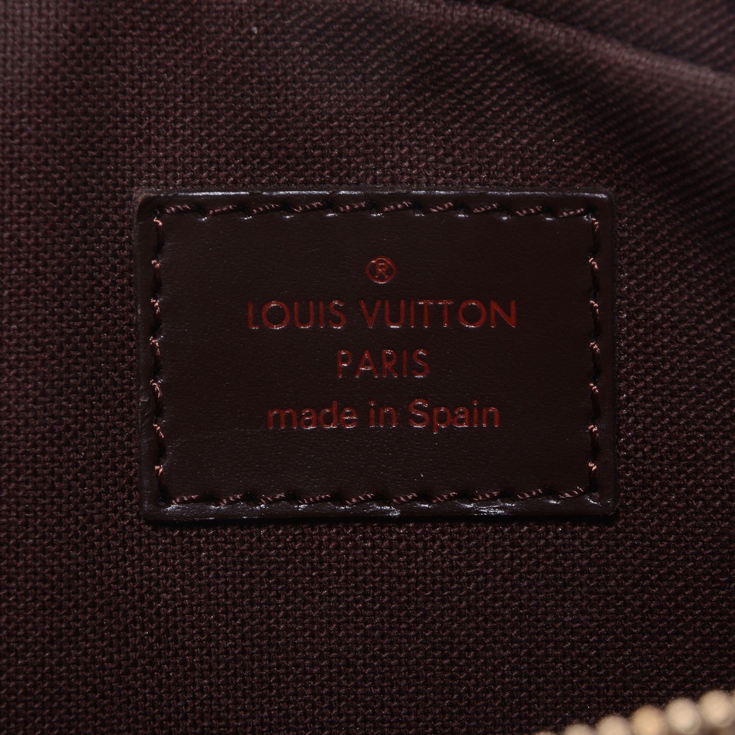 Damier Ebene Brooklyn Bum Bag