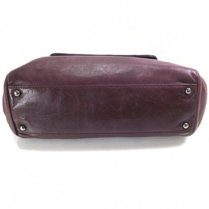 Chanel Lambskin Lax E/W Flap Purple 4 of 12
