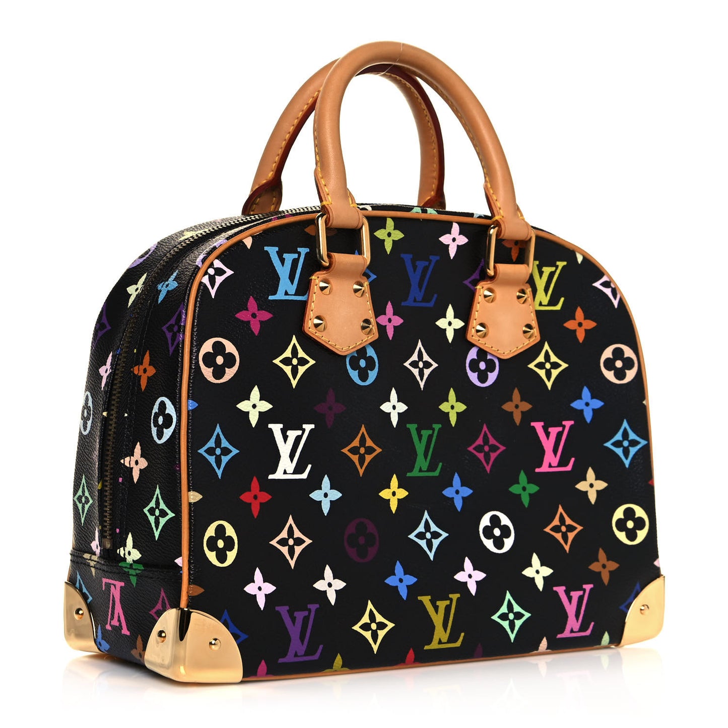 Monogram Multicolor Trouville Black