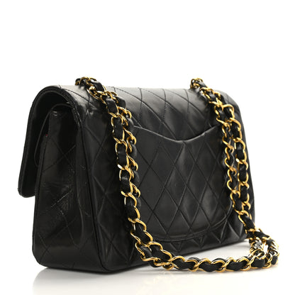 Chanel Lambskin Quilted Small Double Flap Black 3 of 10