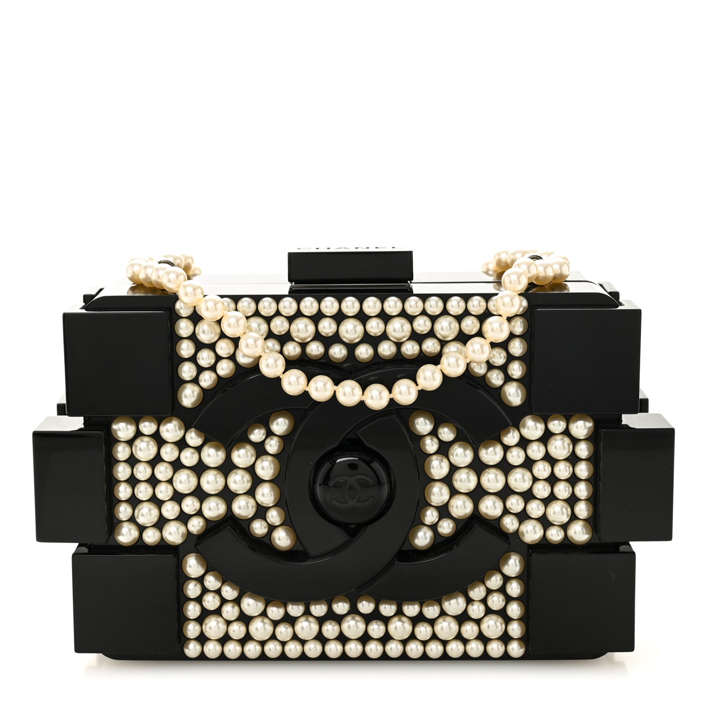 Pearl Boy Brick Lego Clutch Black