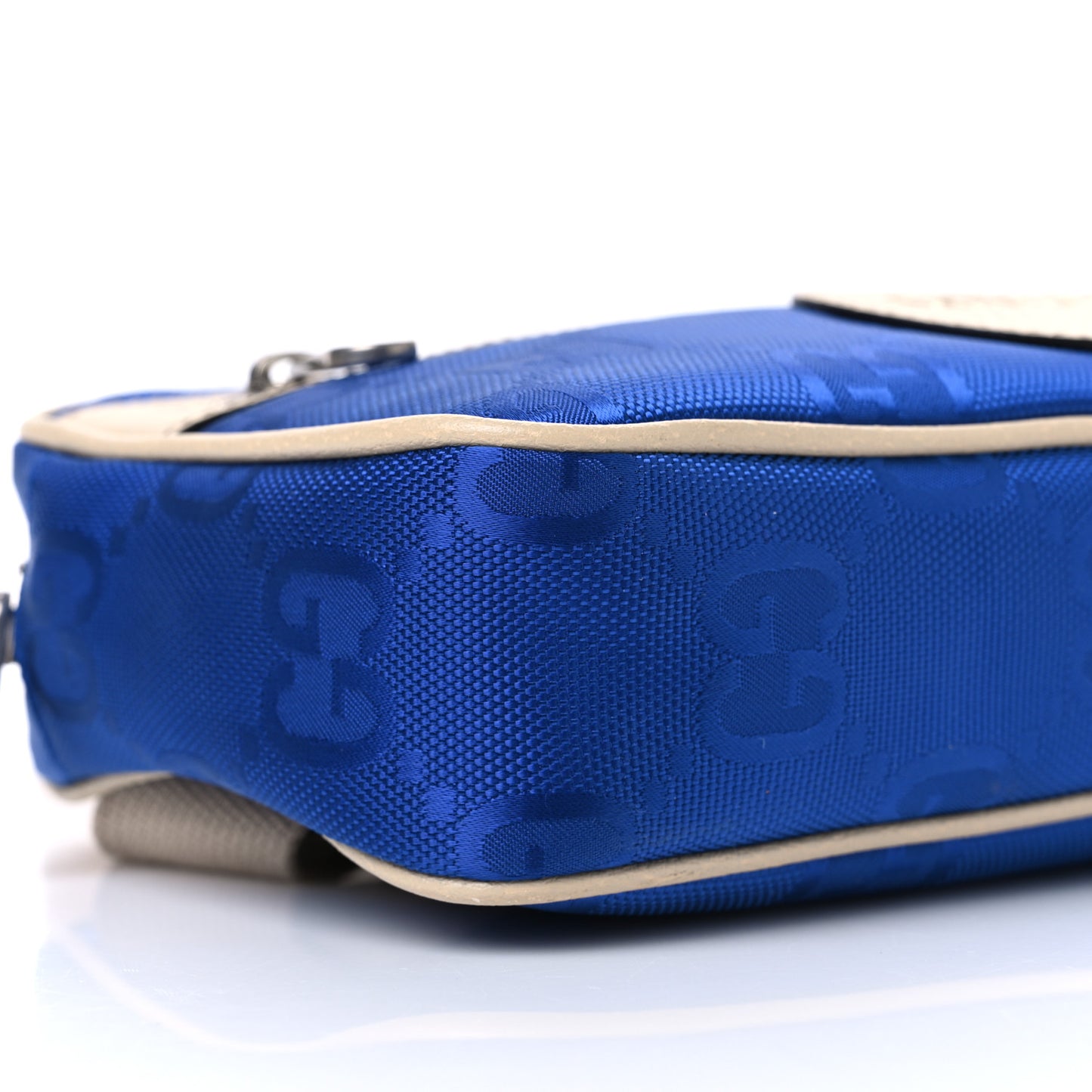 Econyl Nylon Monogram Off The Grid Belt Bag 95 38 Orient Blue New Plaster