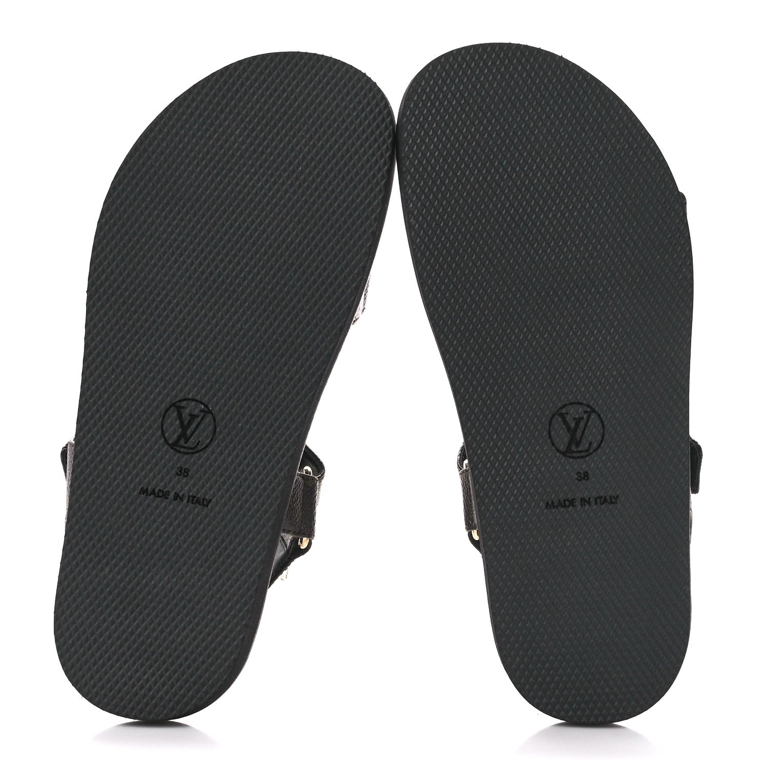 Louis Vuitton Monogram LV Sunset Comfort Flat Sandals 38 Cacao Brown 5 of 8