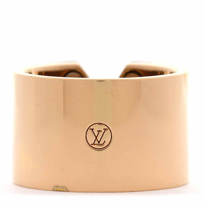 Louis Vuitton Brass Essential V Ring M Gold Silver 3 of 6