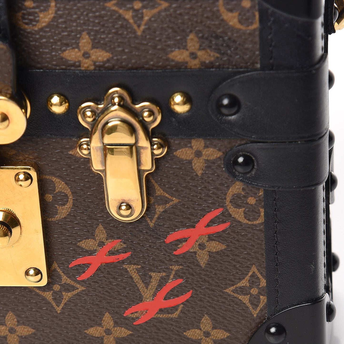 Monogram Petite Malle Black