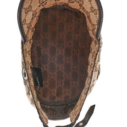 Gucci Monogram Military Hat L Brown 7 of 9