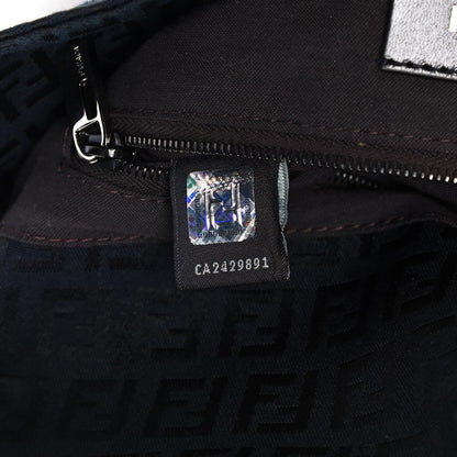 Fendi Zucchino Baguette Black 7 of 12