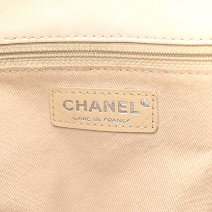 Chanel Calfskin Ultimate Stitch Shopping Tote White 6 of 14