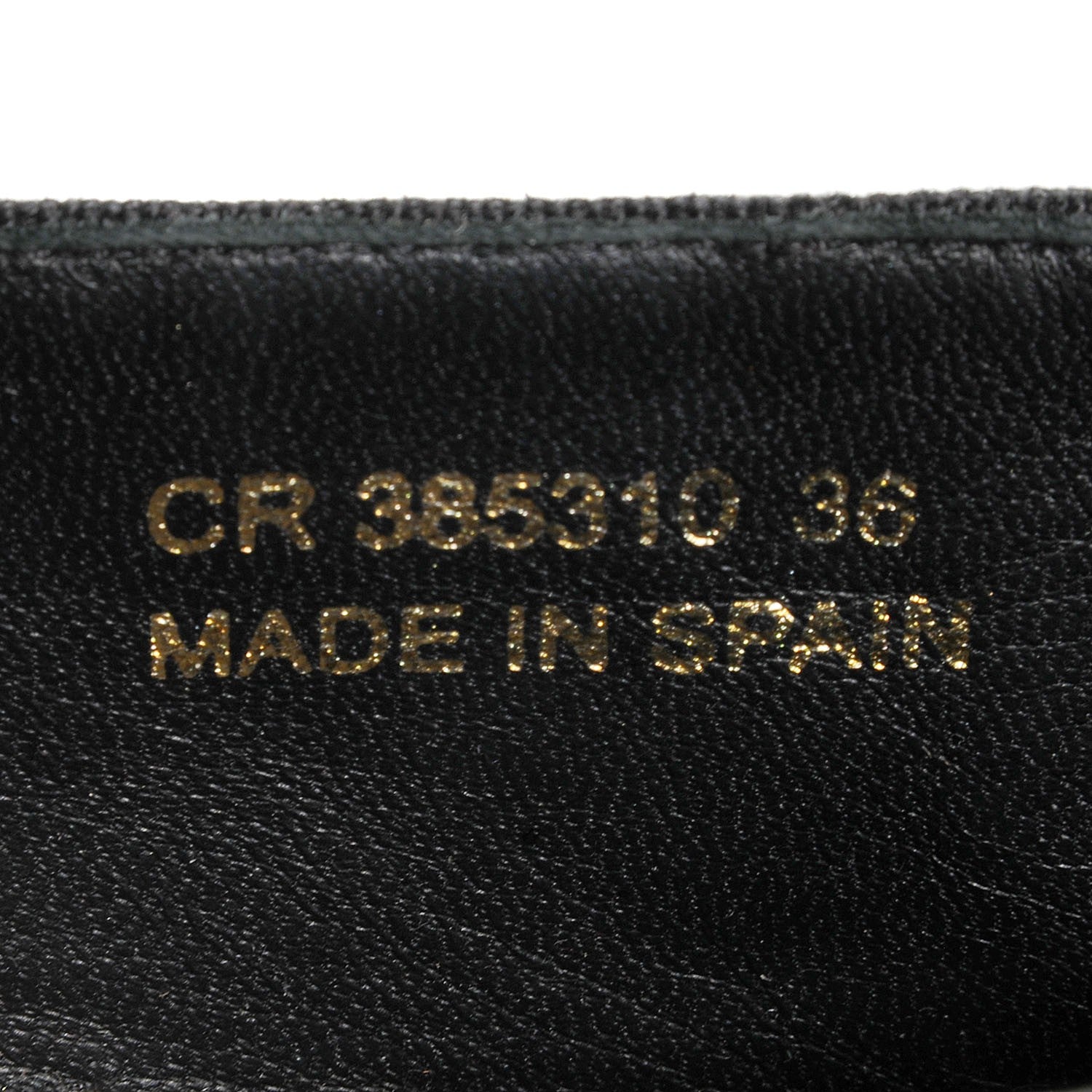 Saint Laurent Canvas Star Studded Espadrilles 36 Black 7 of 8