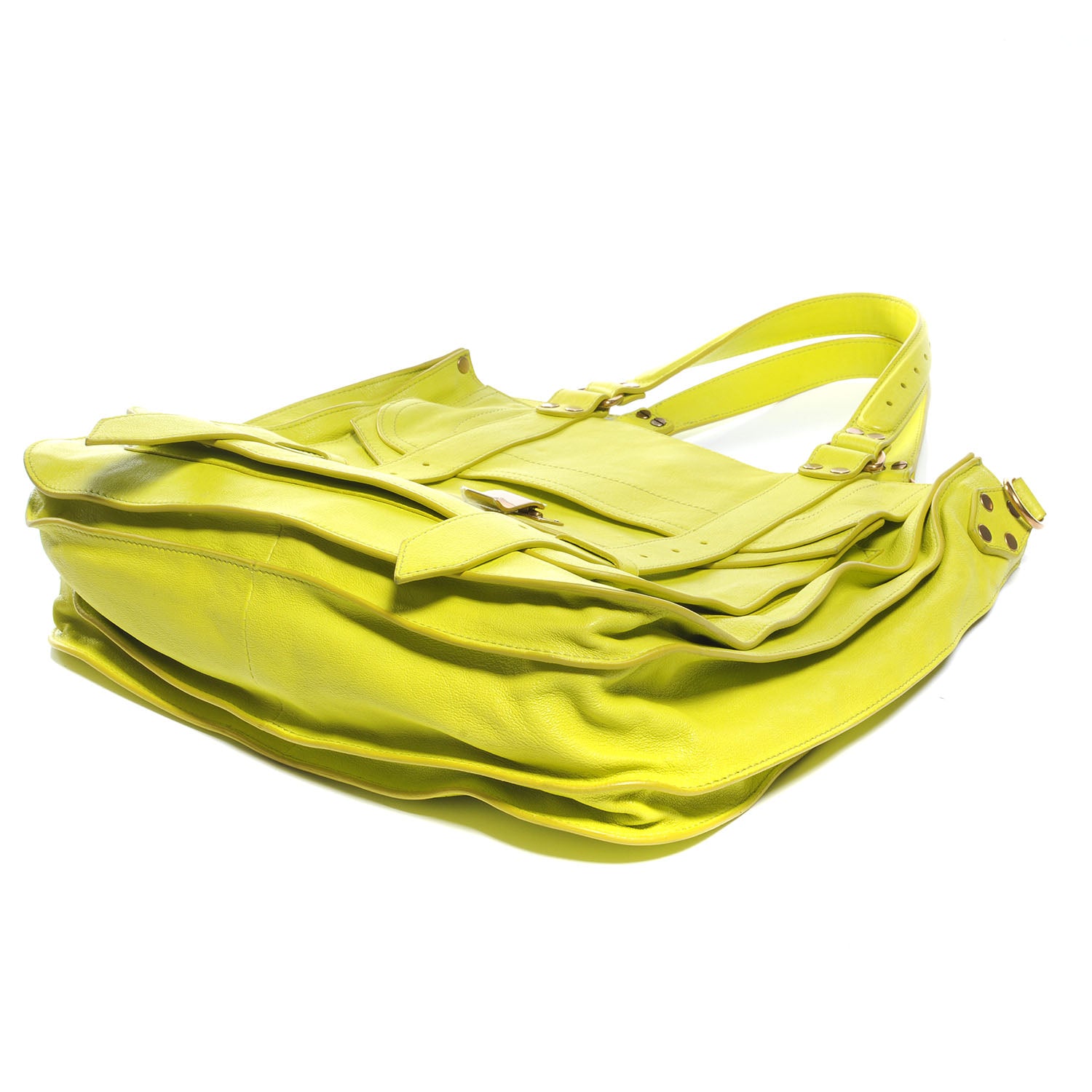 Proenza Schouler Leather PS1 Tote Citron 4 of 8